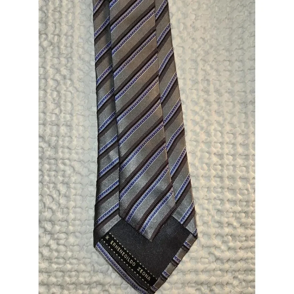 Ermenegildo-zegna Men's Silver Scarf-wraps